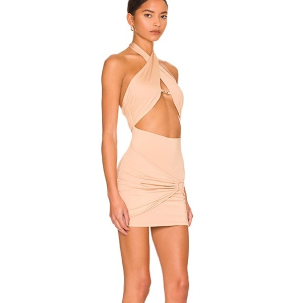 michelle wrap mini dress - Picture 2 of 3